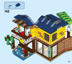 LEGO 31118 instructions page 123 – build guide