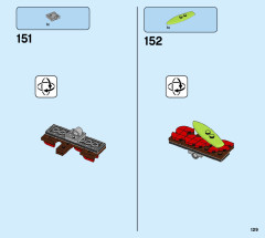 LEGO 31118 instructions page 129 – build guide