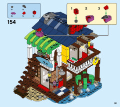 LEGO 31118 instructions page 131 – build guide