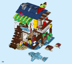 LEGO 31118 instructions page 132 – build guide