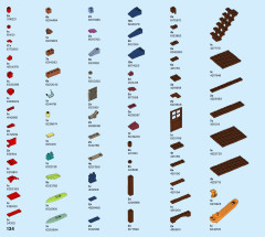 LEGO 31118 instructions page 134 – build guide