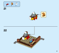 LEGO 31118 instructions page 21 – build guide