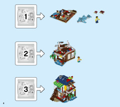 LEGO 31118 instructions page 4 – build guide
