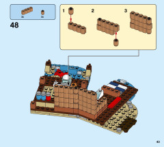 LEGO 31118 instructions page 43 – build guide