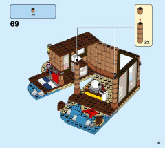 LEGO 31118 instructions page 57 – build guide