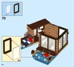 LEGO 31118 instructions page 58 – build guide