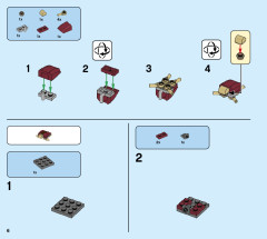 LEGO 31118 instructions page 6 – build guide
