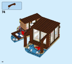 LEGO 31118 instructions page 62 – build guide