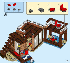 LEGO 31118 instructions page 69 – build guide