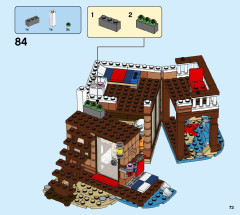 LEGO 31118 instructions page 73 – build guide