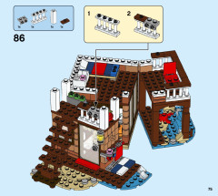 LEGO 31118 instructions page 75 – build guide