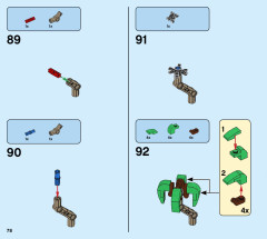 LEGO 31118 instructions page 78 – build guide