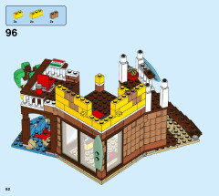 LEGO 31118 instructions page 82 – build guide