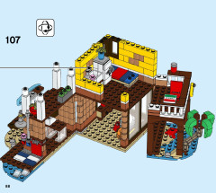 LEGO 31118 instructions page 88 – build guide