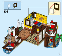 LEGO 31118 instructions page 89 – build guide