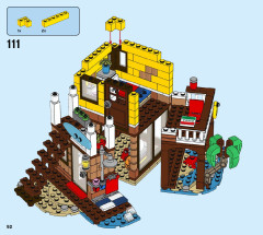 LEGO 31118 instructions page 92 – build guide