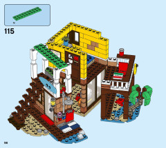 LEGO 31118 instructions page 96 – build guide