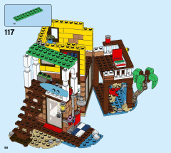 LEGO 31118 instructions page 98 – build guide
