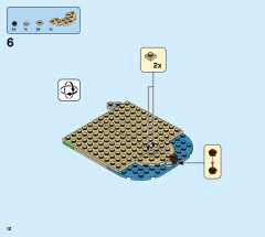 LEGO 31118 instructions page 12 – build guide