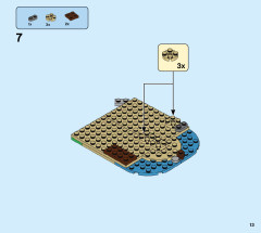 LEGO 31118 instructions page 13 – build guide