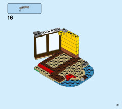 LEGO 31118 instructions page 21 – build guide