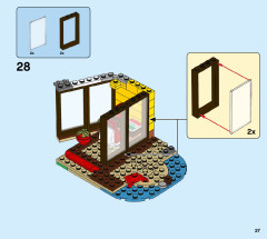 LEGO 31118 instructions page 27 – build guide