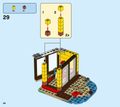 LEGO 31118 instructions page 28 – build guide