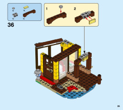 LEGO 31118 instructions page 35 – build guide
