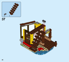 LEGO 31118 instructions page 36 – build guide
