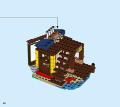 LEGO 31118 instructions page 38 – build guide