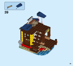LEGO 31118 instructions page 39 – build guide