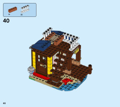 LEGO 31118 instructions page 40 – build guide