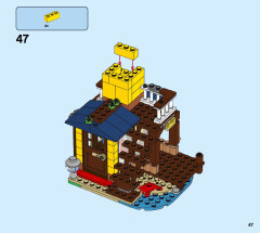 LEGO 31118 instructions page 47 – build guide