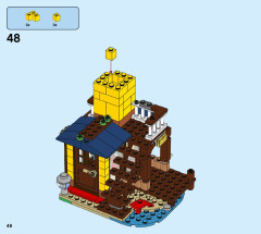 LEGO 31118 instructions page 48 – build guide