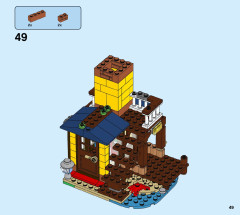 LEGO 31118 instructions page 49 – build guide