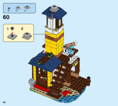 LEGO 31118 instructions page 60 – build guide