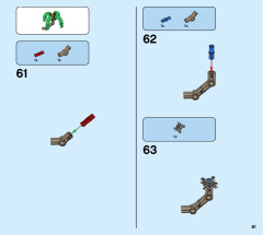 LEGO 31118 instructions page 61 – build guide