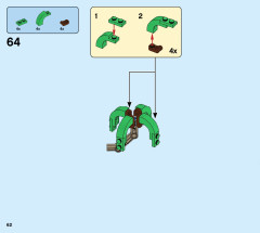 LEGO 31118 instructions page 62 – build guide