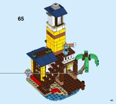 LEGO 31118 instructions page 63 – build guide