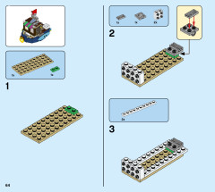 LEGO 31118 instructions page 64 – build guide