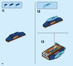 LEGO 31118 instructions page 68 – build guide
