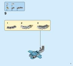 LEGO 31118 instructions page 7 – build guide