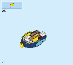 LEGO 31118 instructions page 74 – build guide