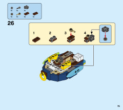 LEGO 31118 instructions page 75 – build guide