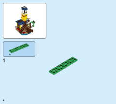 LEGO 31118 instructions page 8 – build guide