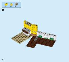 LEGO 31118 instructions page 12 – build guide