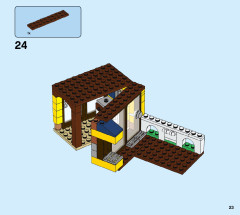 LEGO 31118 instructions page 23 – build guide