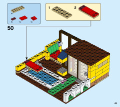 LEGO 31118 instructions page 43 – build guide