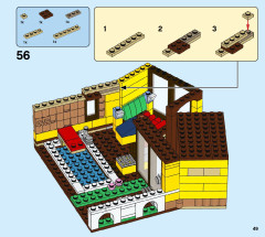 LEGO 31118 instructions page 49 – build guide