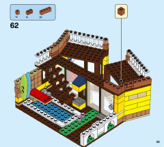 LEGO 31118 instructions page 55 – build guide